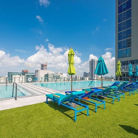Luxury Brickell Studio Lägenhet Miami Exteriör bild