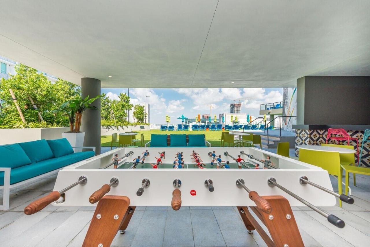 Luxury Brickell Studio Lägenhet Miami Exteriör bild